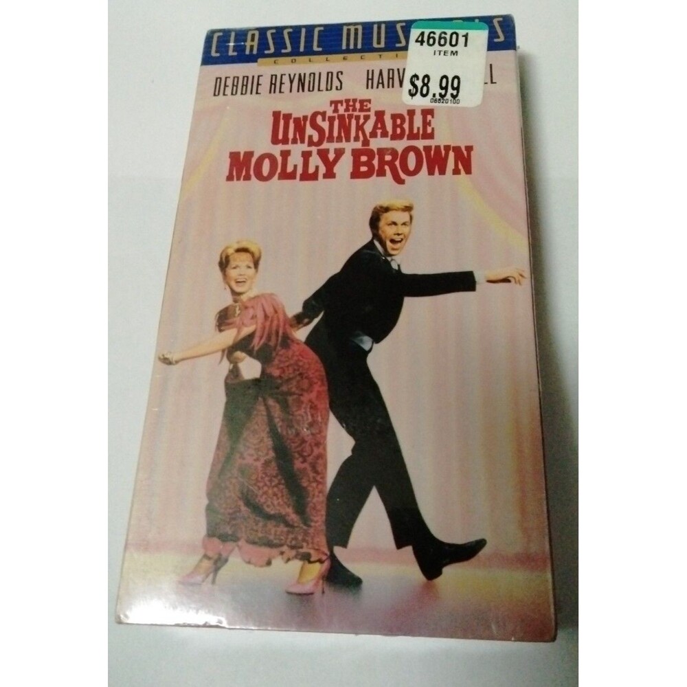 The Unsinkable Molly Brown Classic Musicals Vintage VHS-New! Sealed!